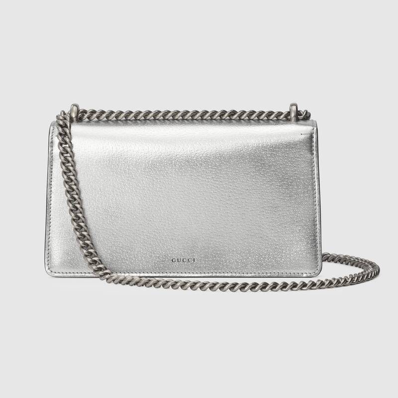 Gucci Dionysus Small Shoulder Bag 499623 Silver